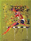 Olympic Hurdler by Leroy Neiman